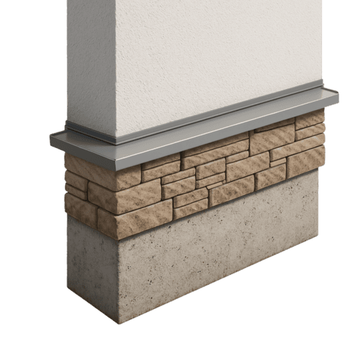 Отделка фундамента в СПб